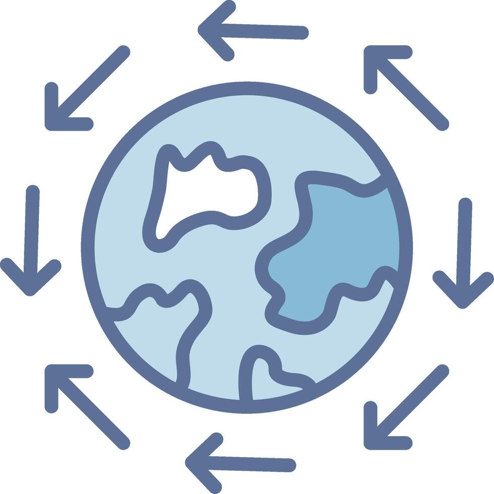 Global distribution User Interface Mark Element vector