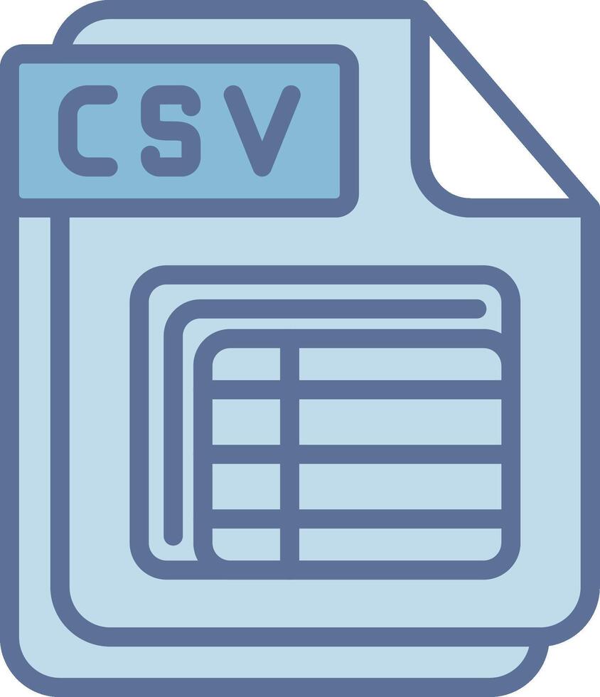 CSV Elegant Flat Illustration Form vector