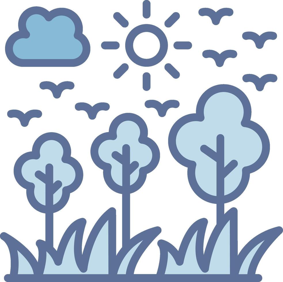 Jungle Creative Grid Symbol Shape vector