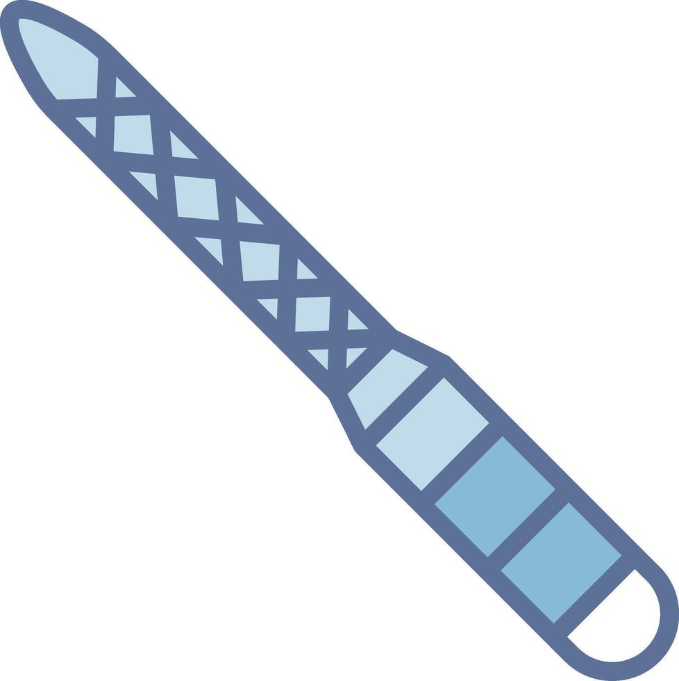 Nail File Sharp Edge Visual Object vector