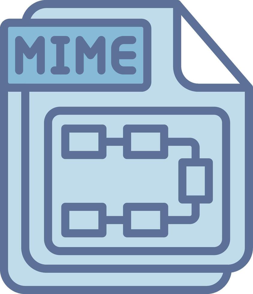 MIME Gradient Style Element Layout vector