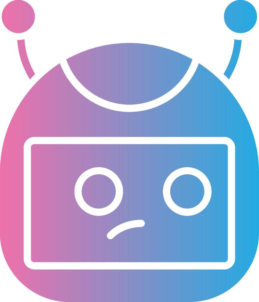 Bot Virtual Visual Pattern vector