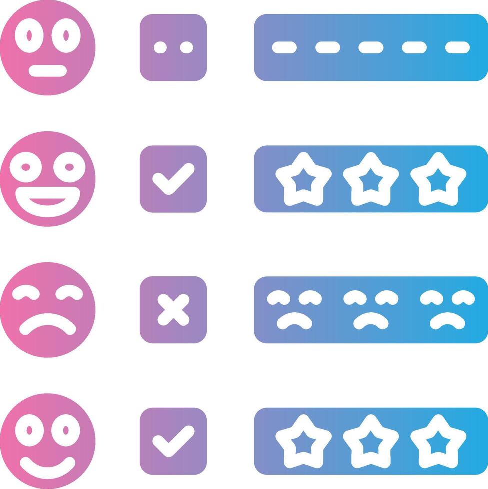Review Premium Interface Object vector