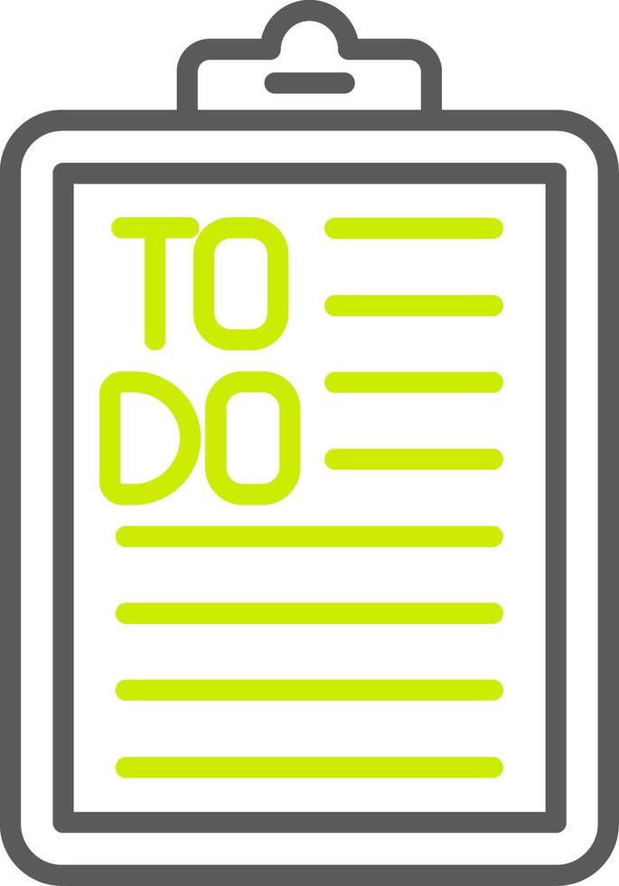 To Do List Virtual Visual Pattern vector