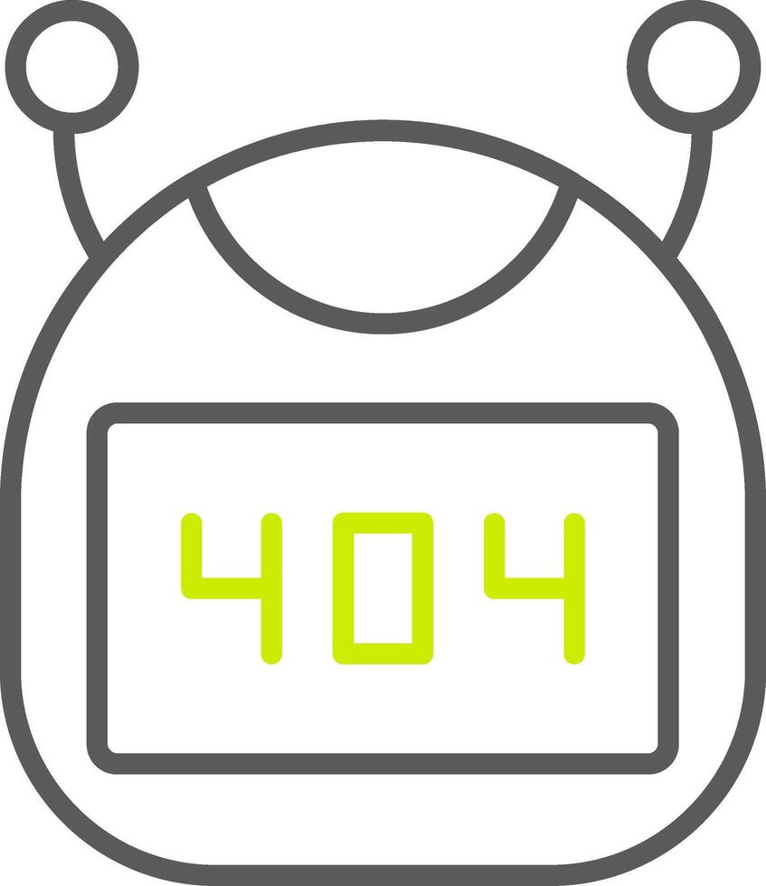 Bot Virtual Symbol Sketch vector