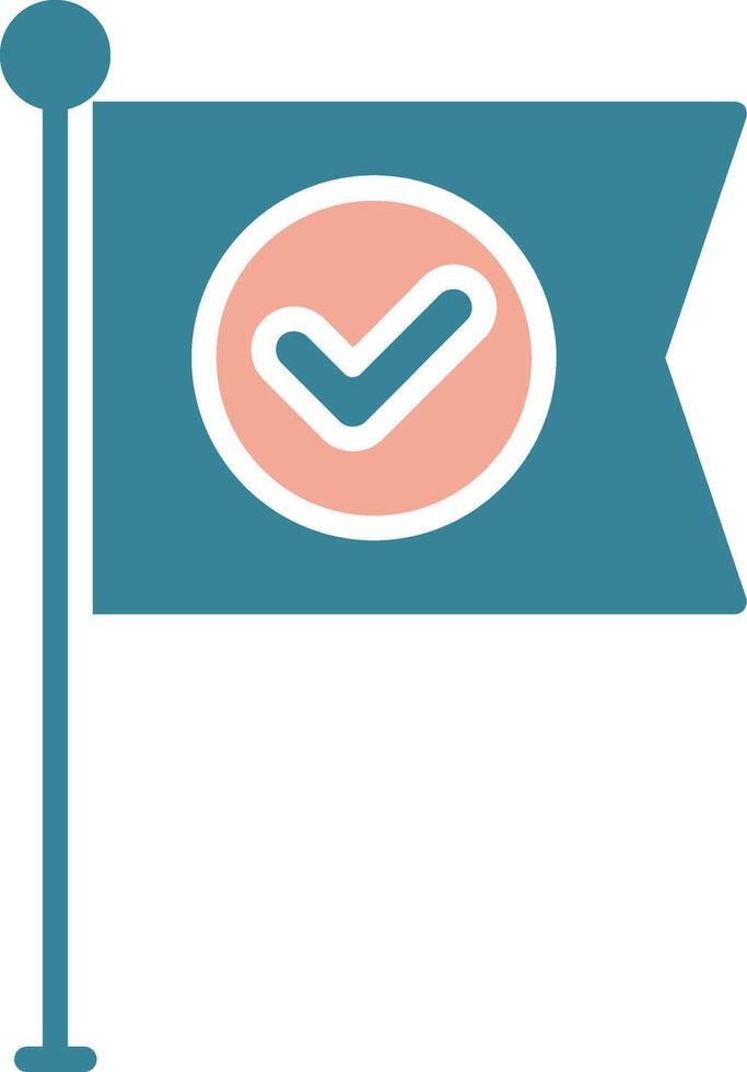 Flag Tactile UX Display vector