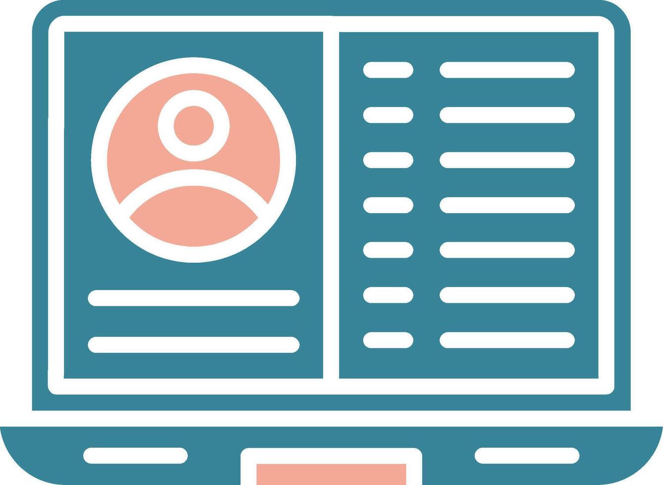 Chat Program Neon UX Form vector