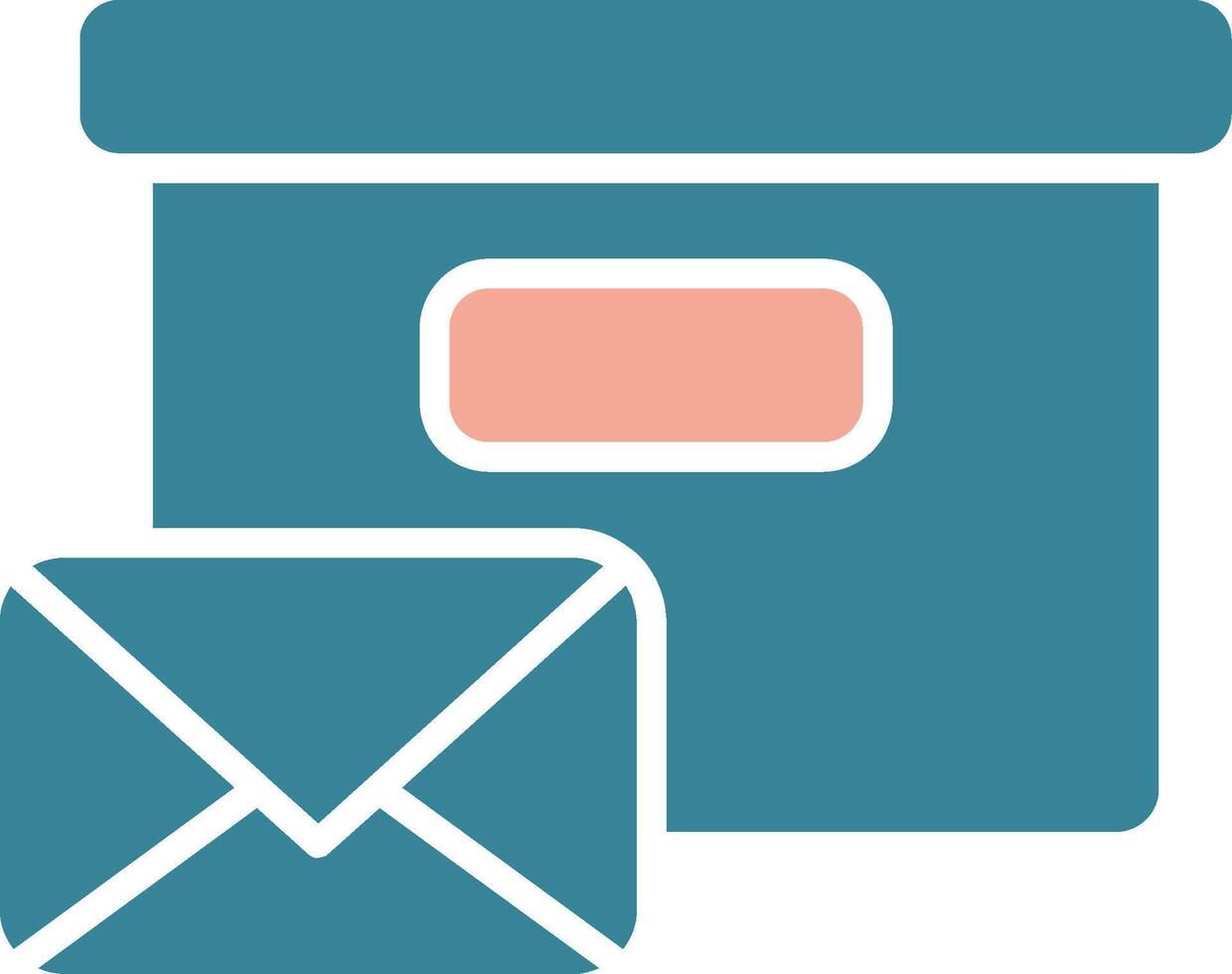 Parcel Expressive App Emblem vector