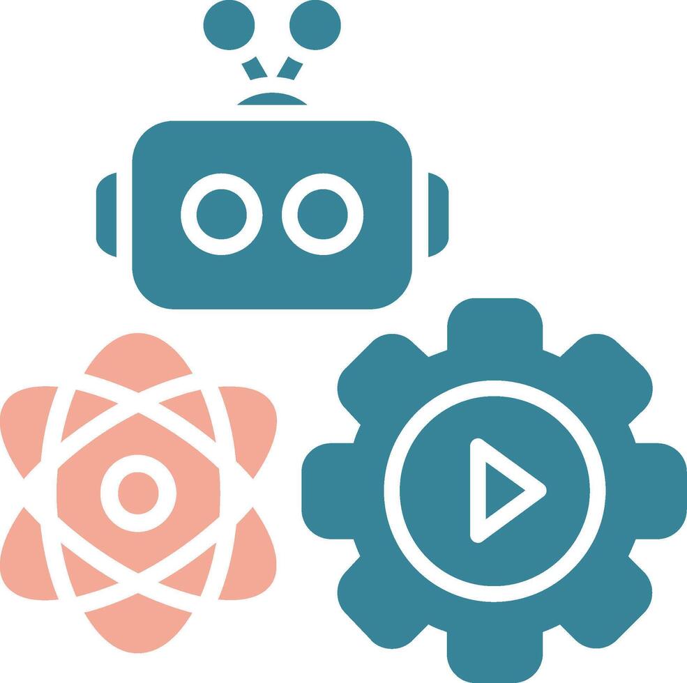 Automation Streamlined UI Token vector