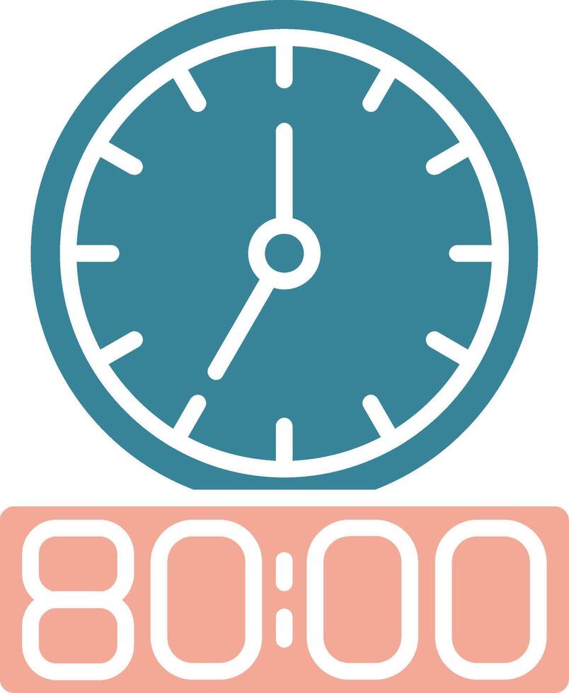 Timer Expressive App Emblem vector