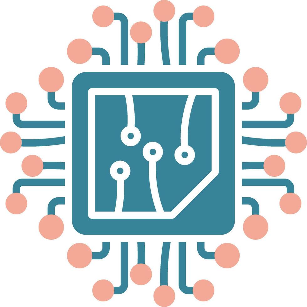 Digital Streamlined Web Symbol vector