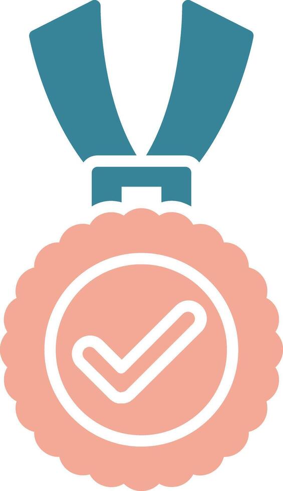 Medal Bold Interface Object vector