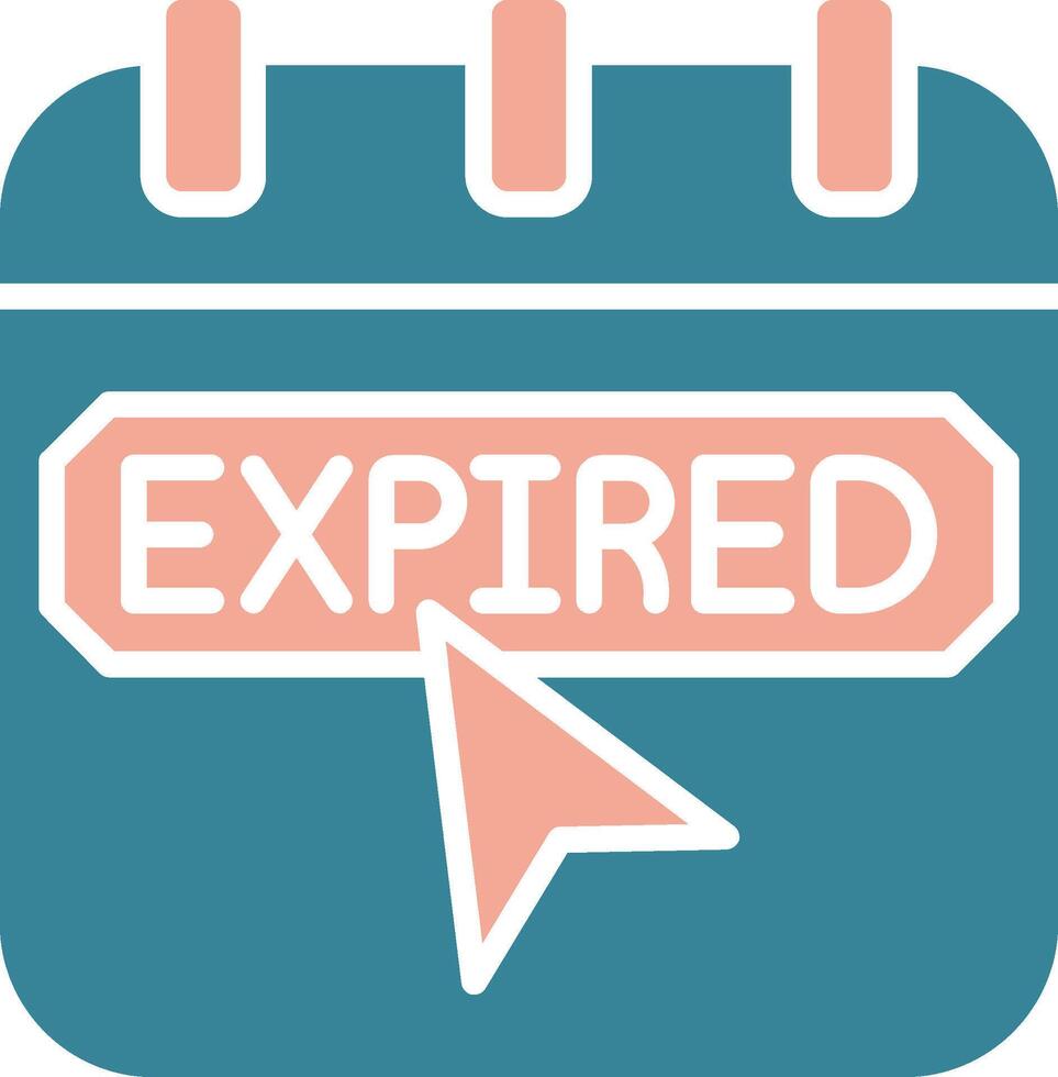 Expired Futuristic Core Icon vector