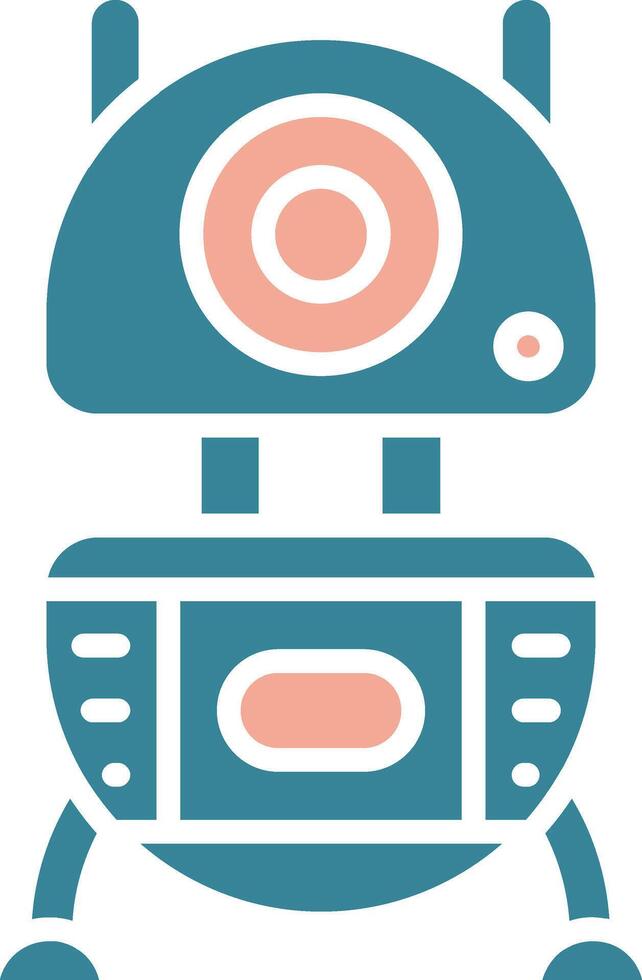 Robot Expressive App Emblem vector