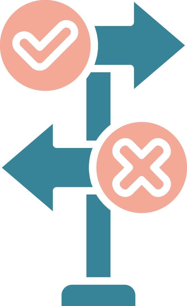 Direction Crystal App Emblem vector