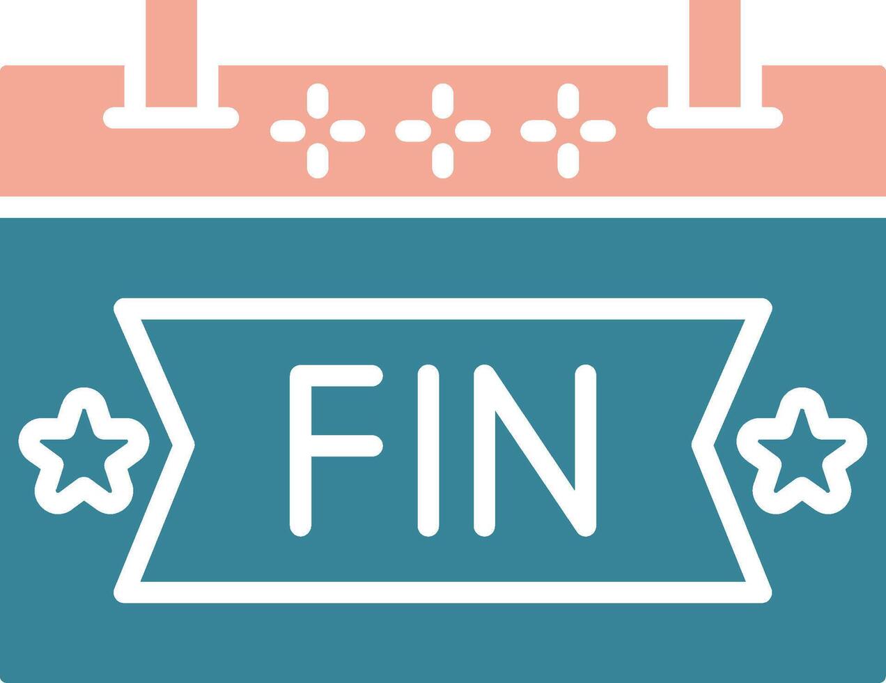 The End Vibrant UX Form vector