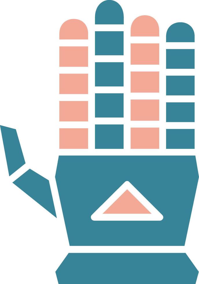 Hand Interactive Graphic Module vector