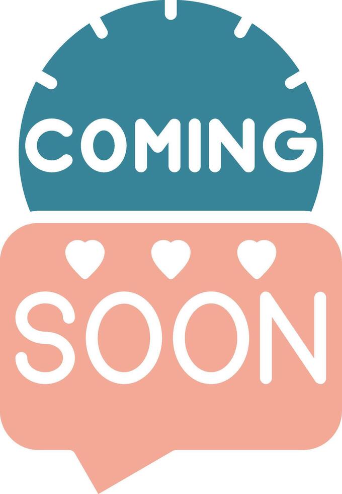 Coming Soon Premium Grid Token vector