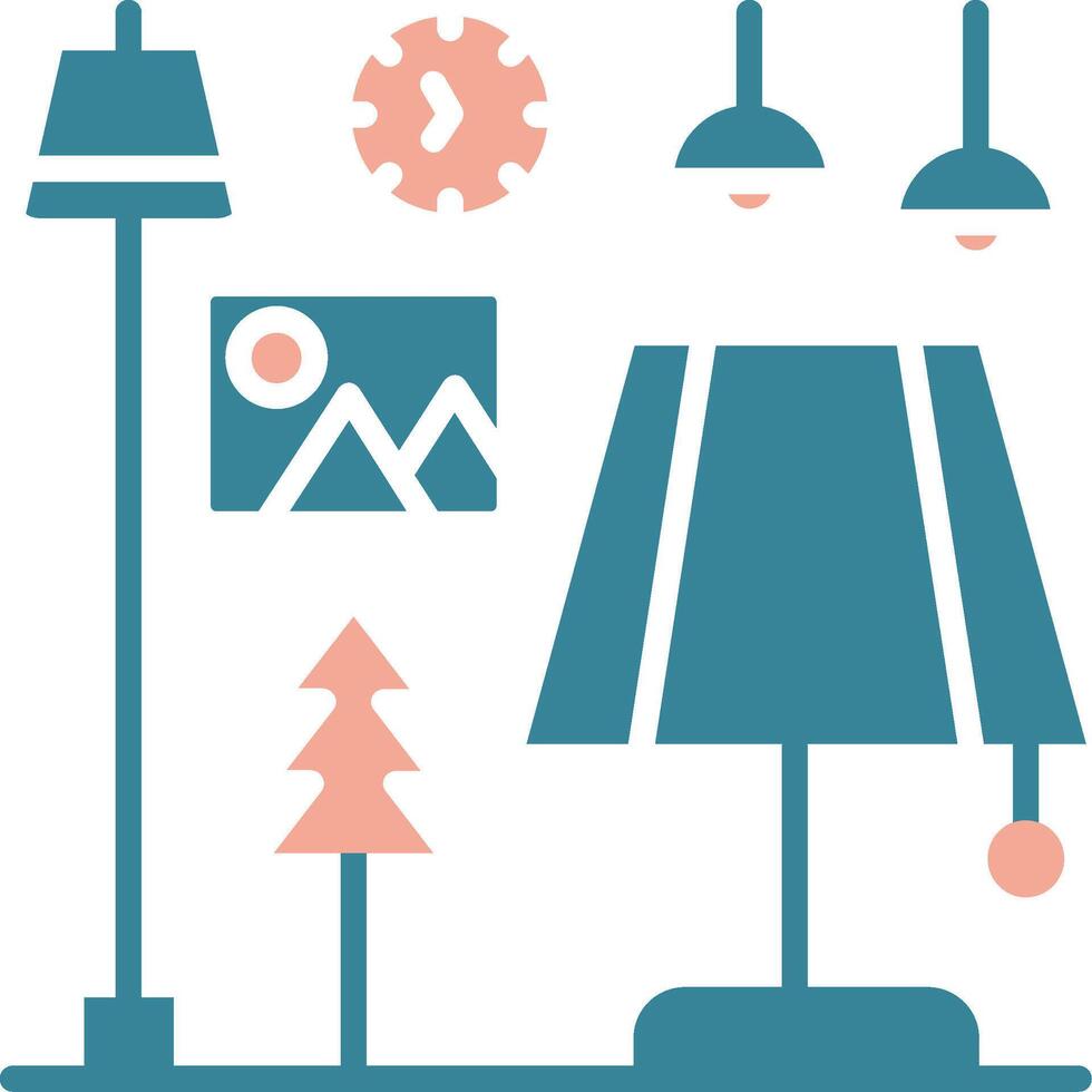 Table Lamp Bold Interface Object vector