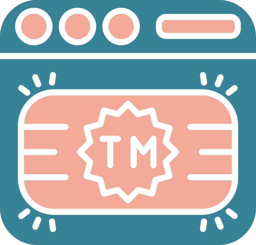 Trademark Interactive Line Art vector