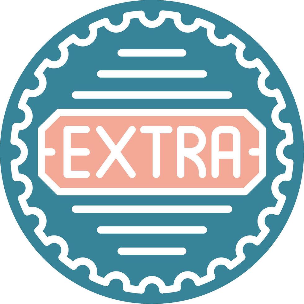 Extra Simplified Style Glyph vector