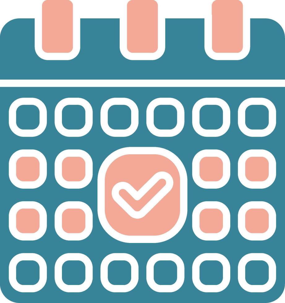 Calendar Dynamic UX Form vector