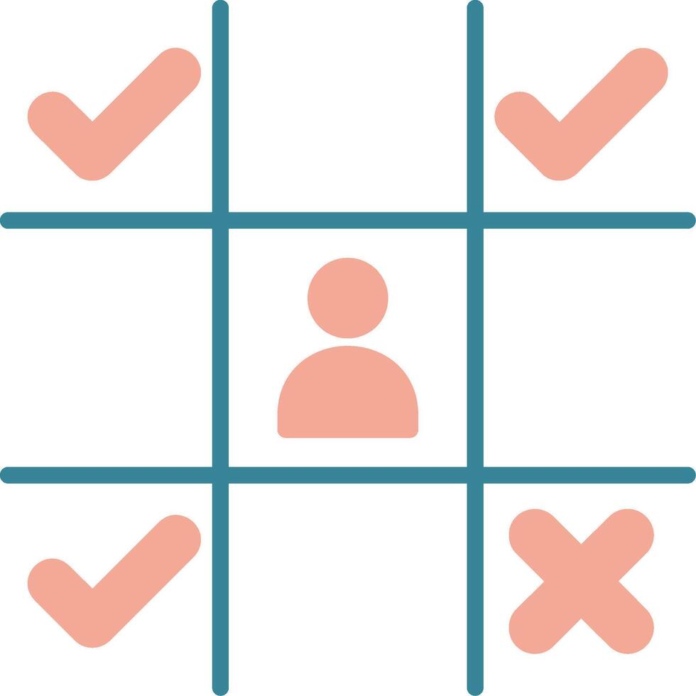 Market Positioning Tactile Flat Badge vector