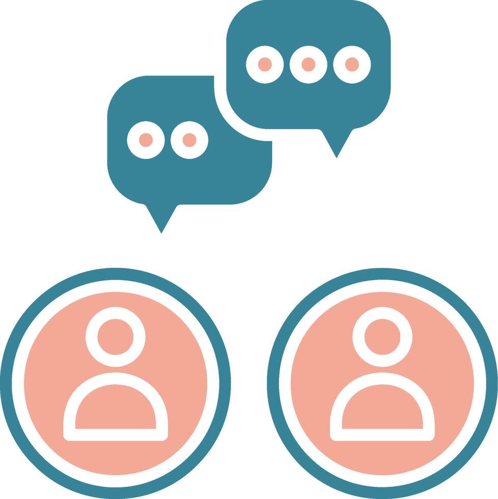 Conversation Neon UX Form vector