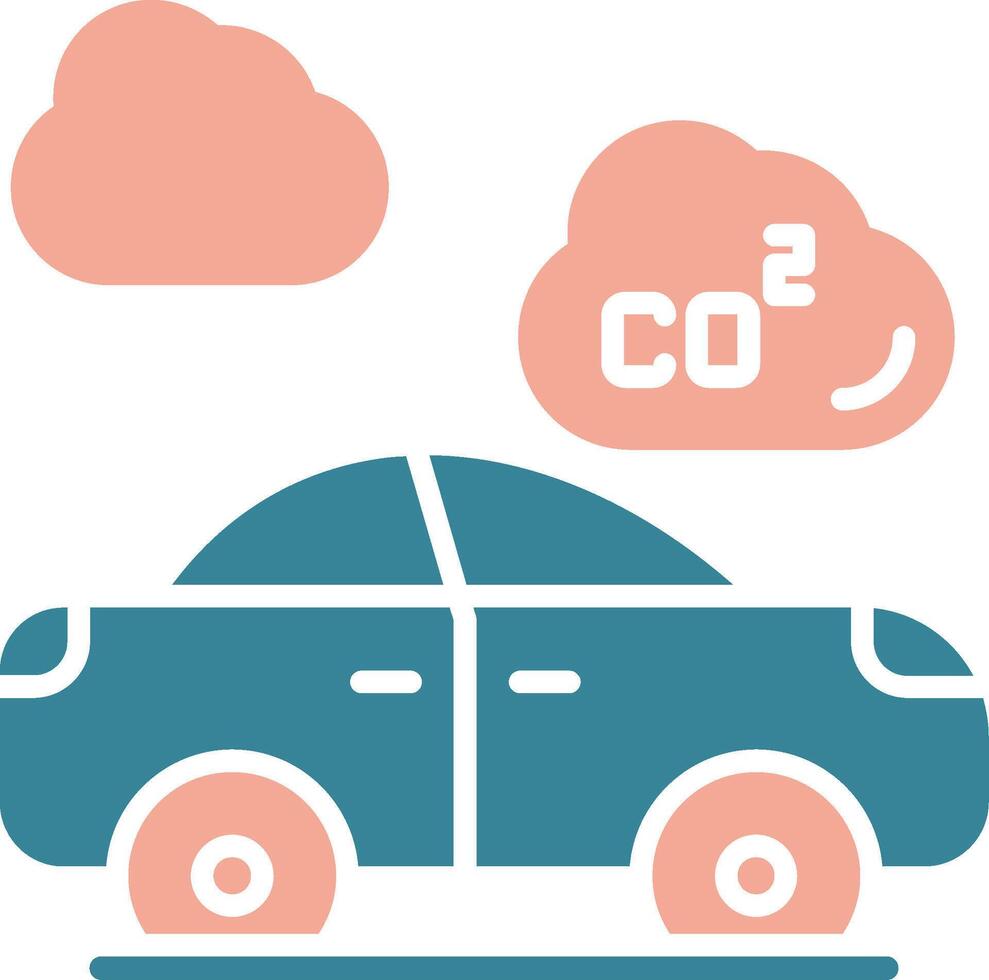 Co2 Vibrant Digital Mark vector