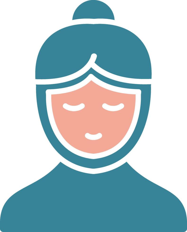 Facial Mask Vibrant Core Icon vector