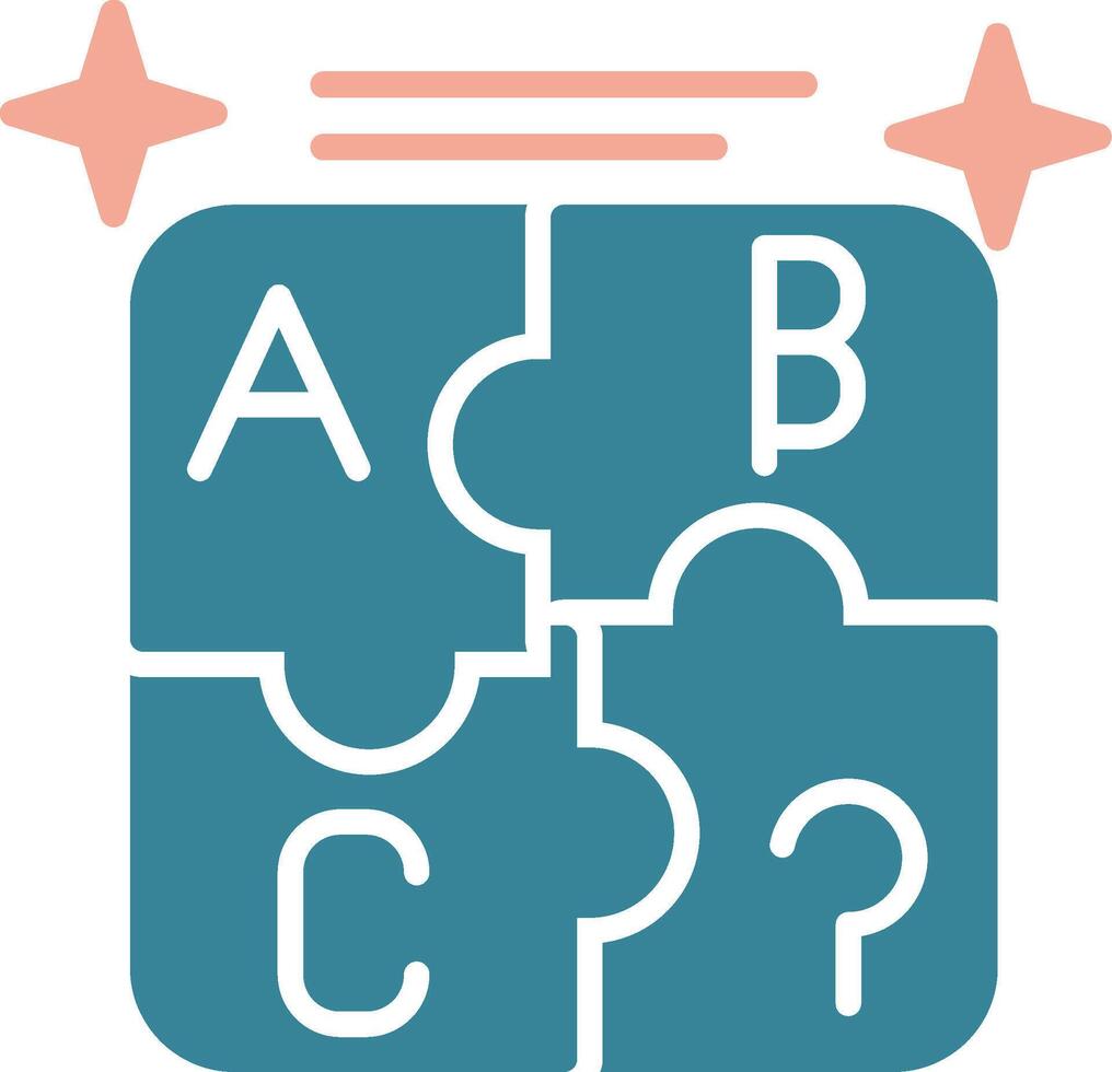 Puzzle Intuitive Web Symbol vector