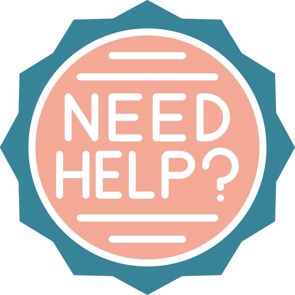 Help Intuitive Web Symbol vector