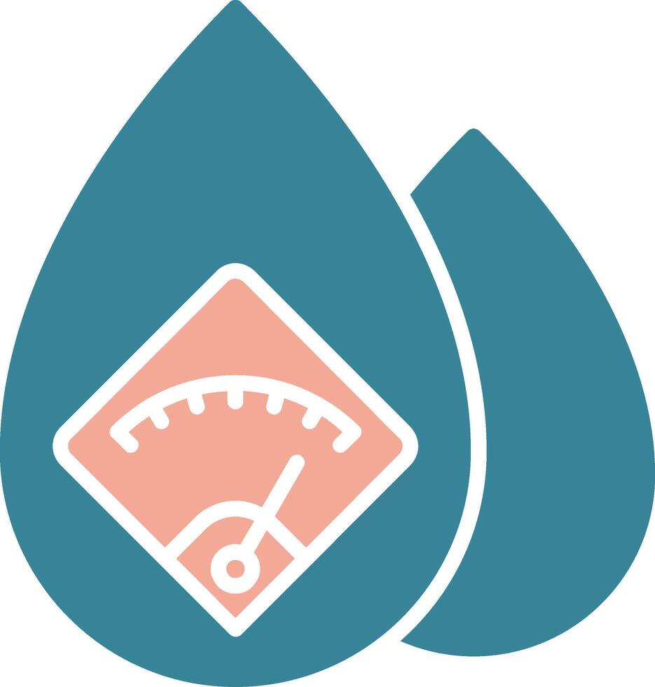Water Consumption Global UX Display vector