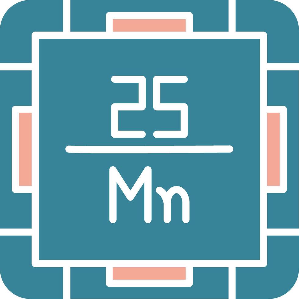 Manganese Streamlined UI Token vector