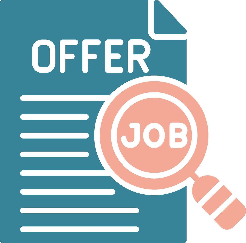 Job Offer Premium UI Stamp vector