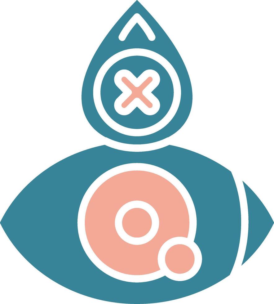 Avoid Eye Contact Futuristic Graphic Module vector