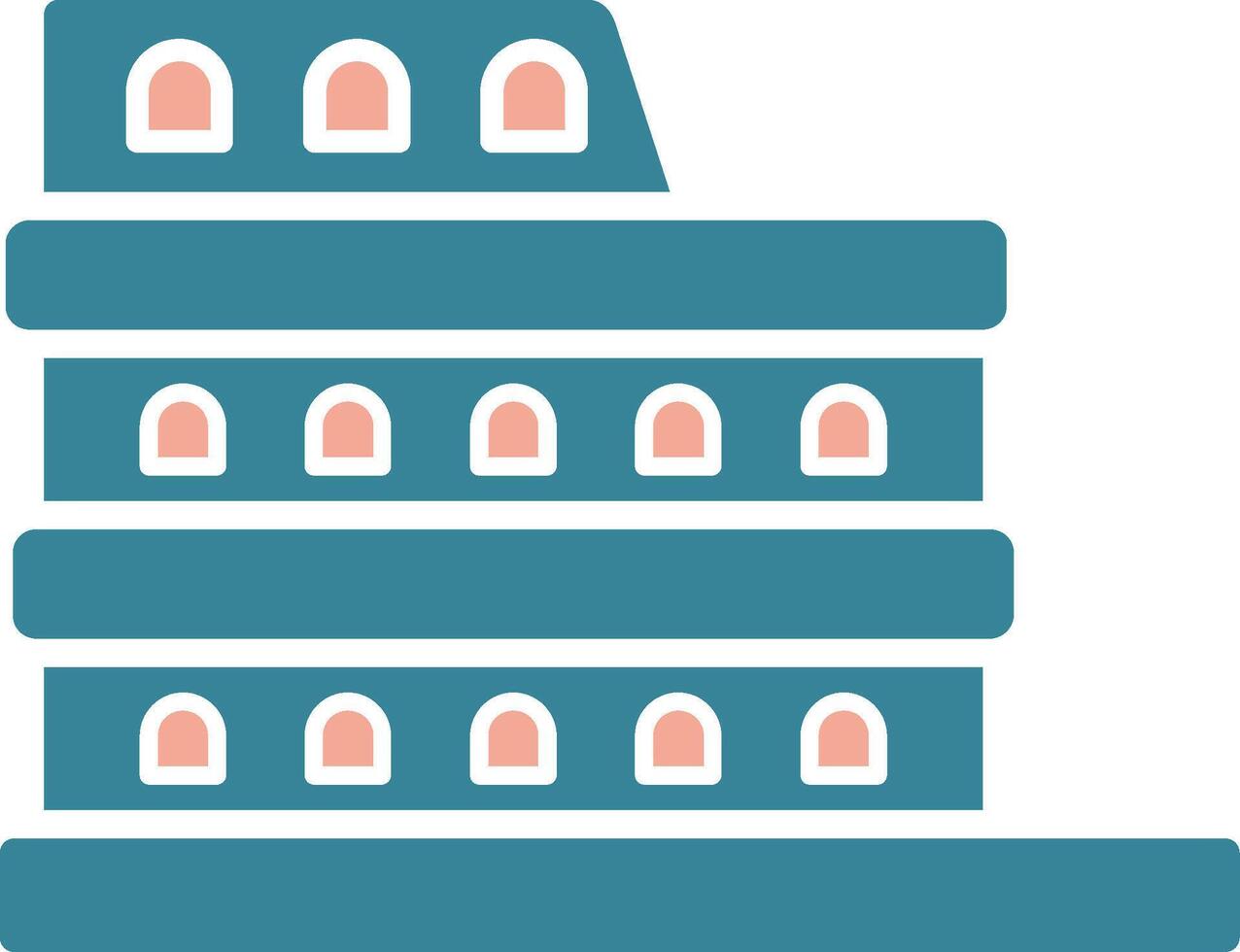 Colosseum Bold Graphic Module vector