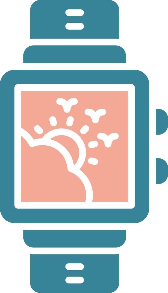 Smartwatch Crystal Unit vector