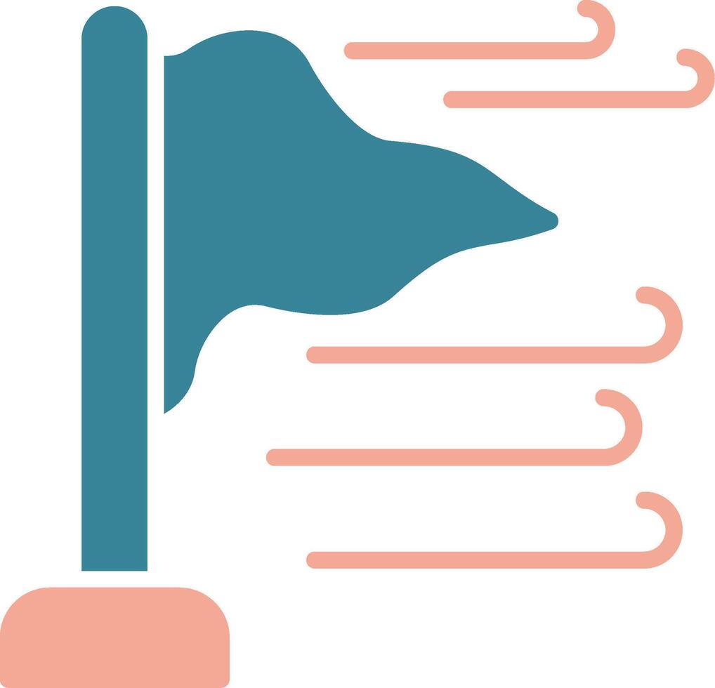 Wind Global Core Icon vector