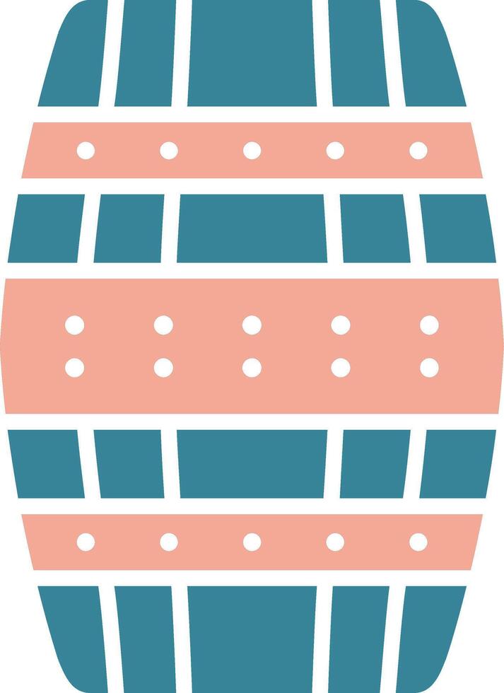 Barrel Vibrant Core Icon vector