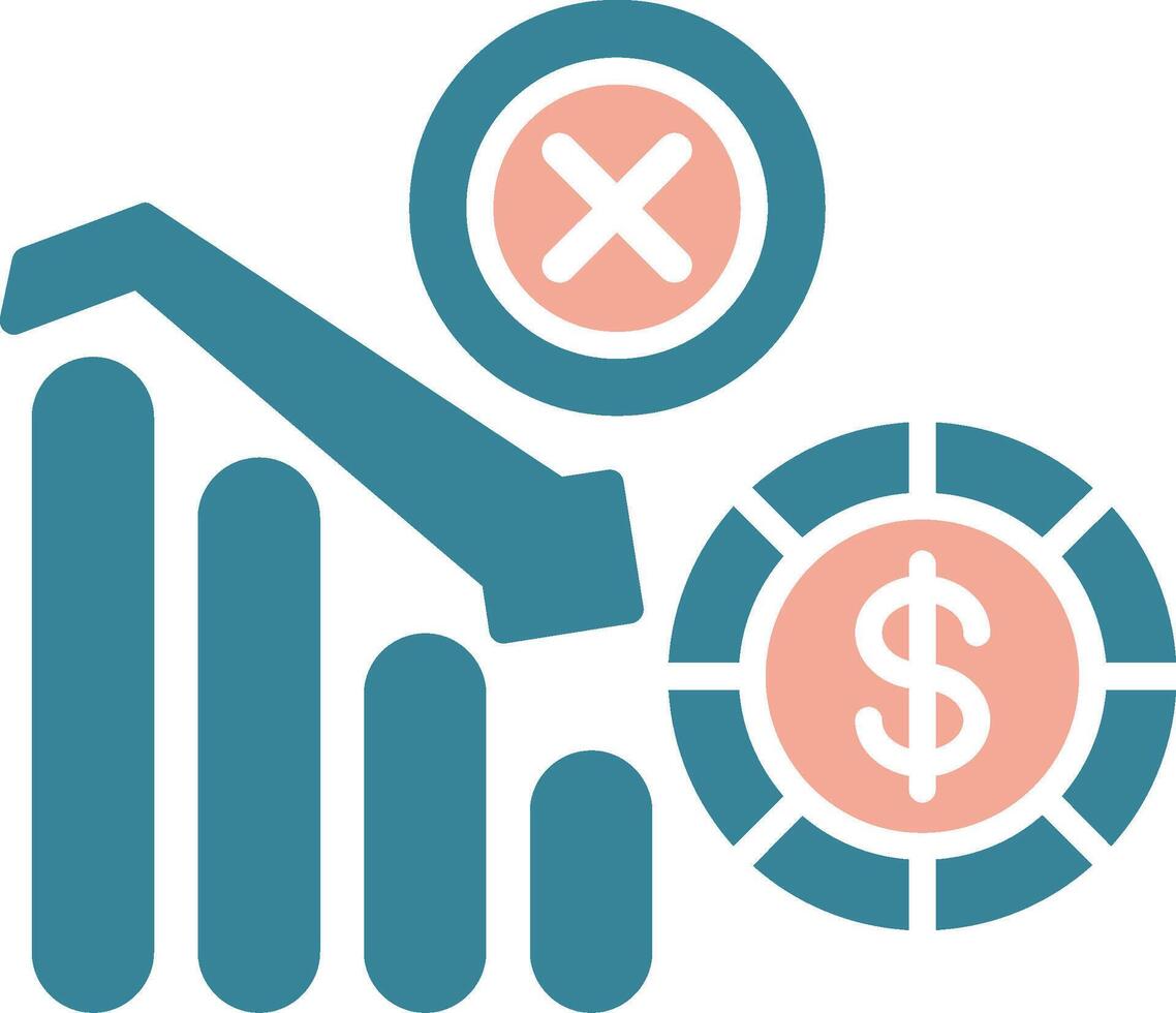 Decline Intuitive Grid Token vector