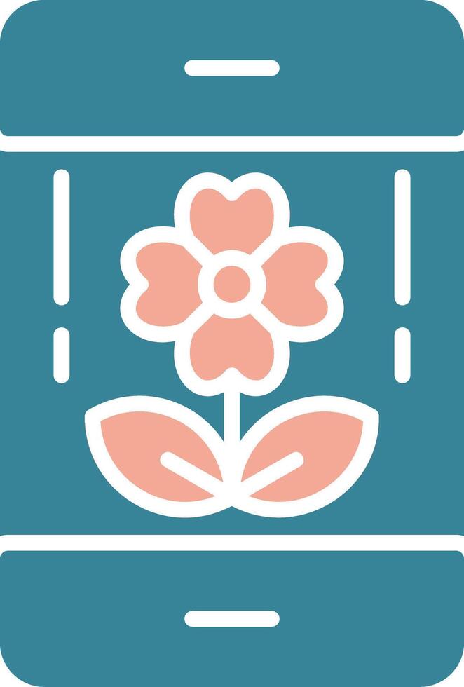Mobile Virtual Core Icon vector