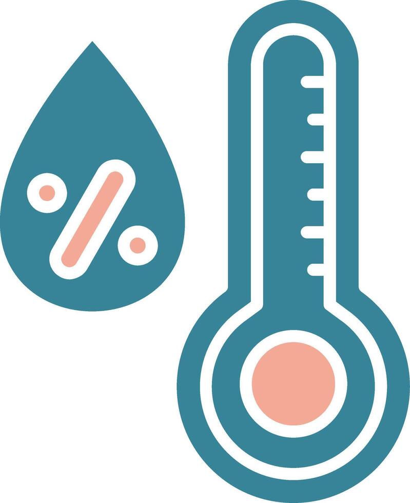 Humidity Expressive Digital Mark vector