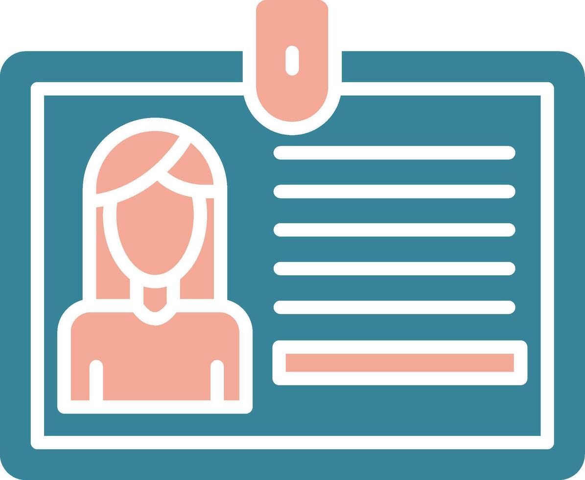 Id Card Seamless Digital Mark vector