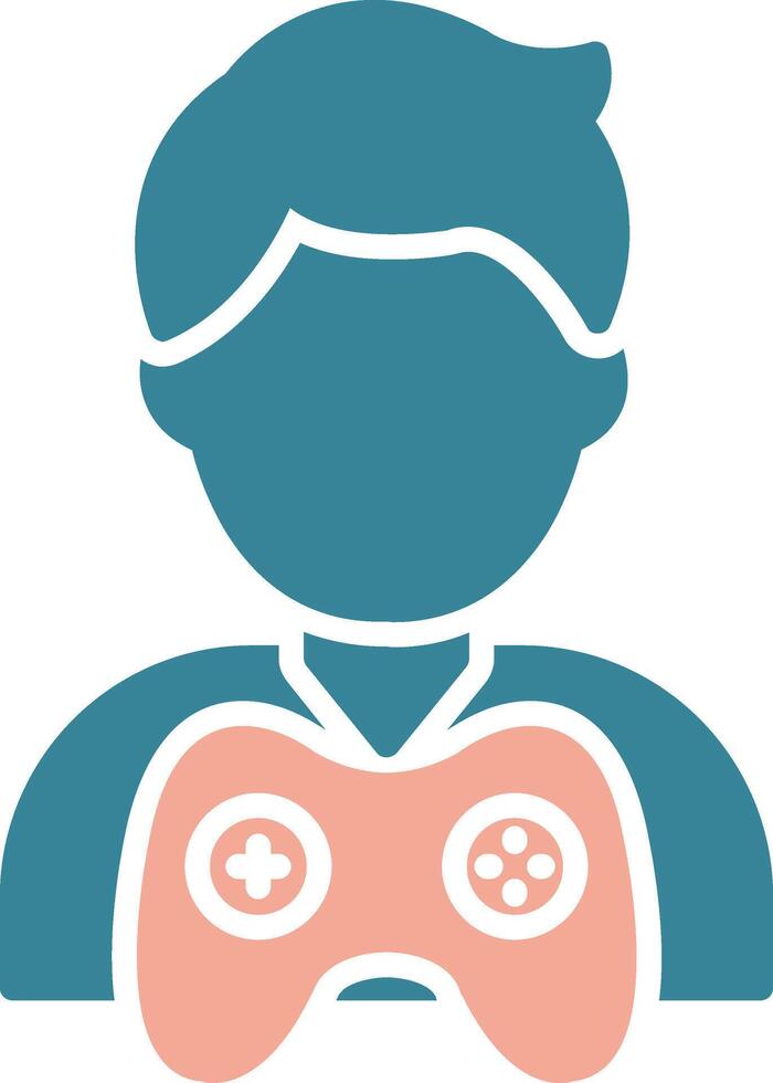 Gamer Vibrant UI Token vector
