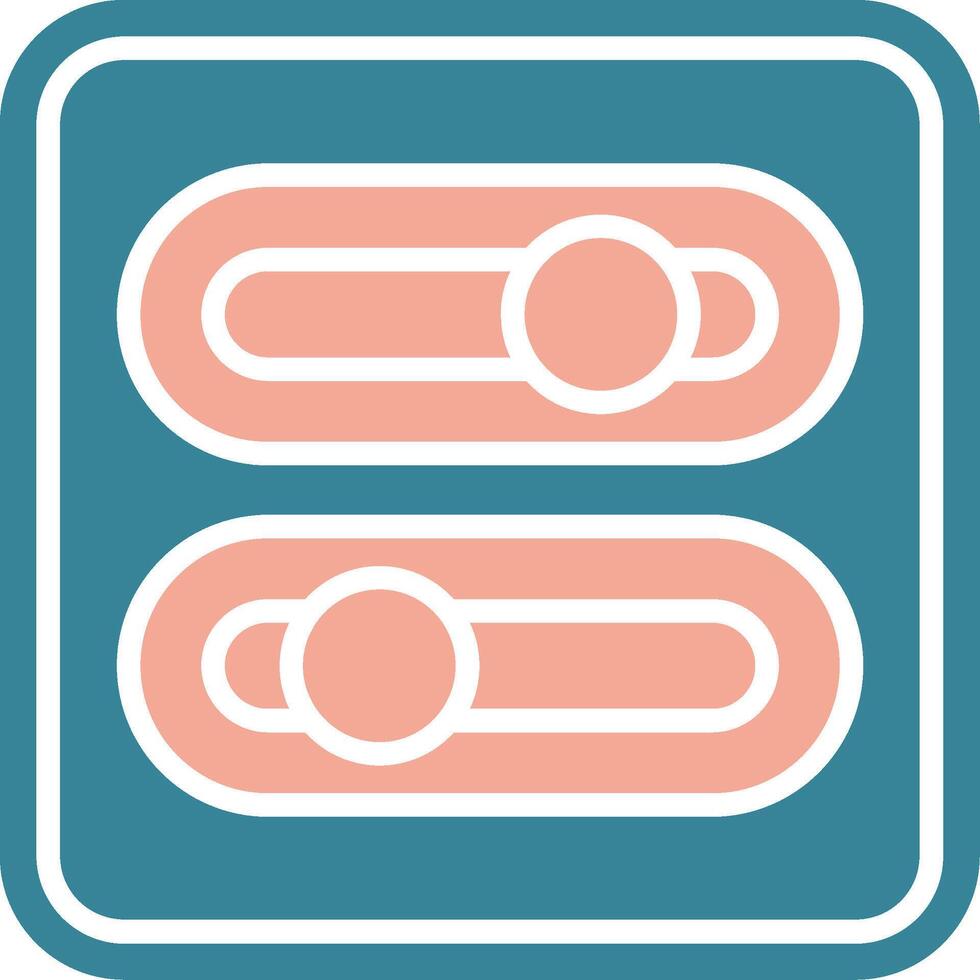 Switch Colorful Web Symbol vector