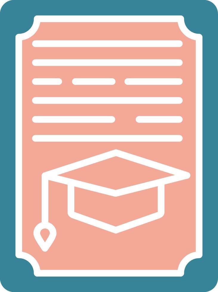 Education Neon App Emblem vector