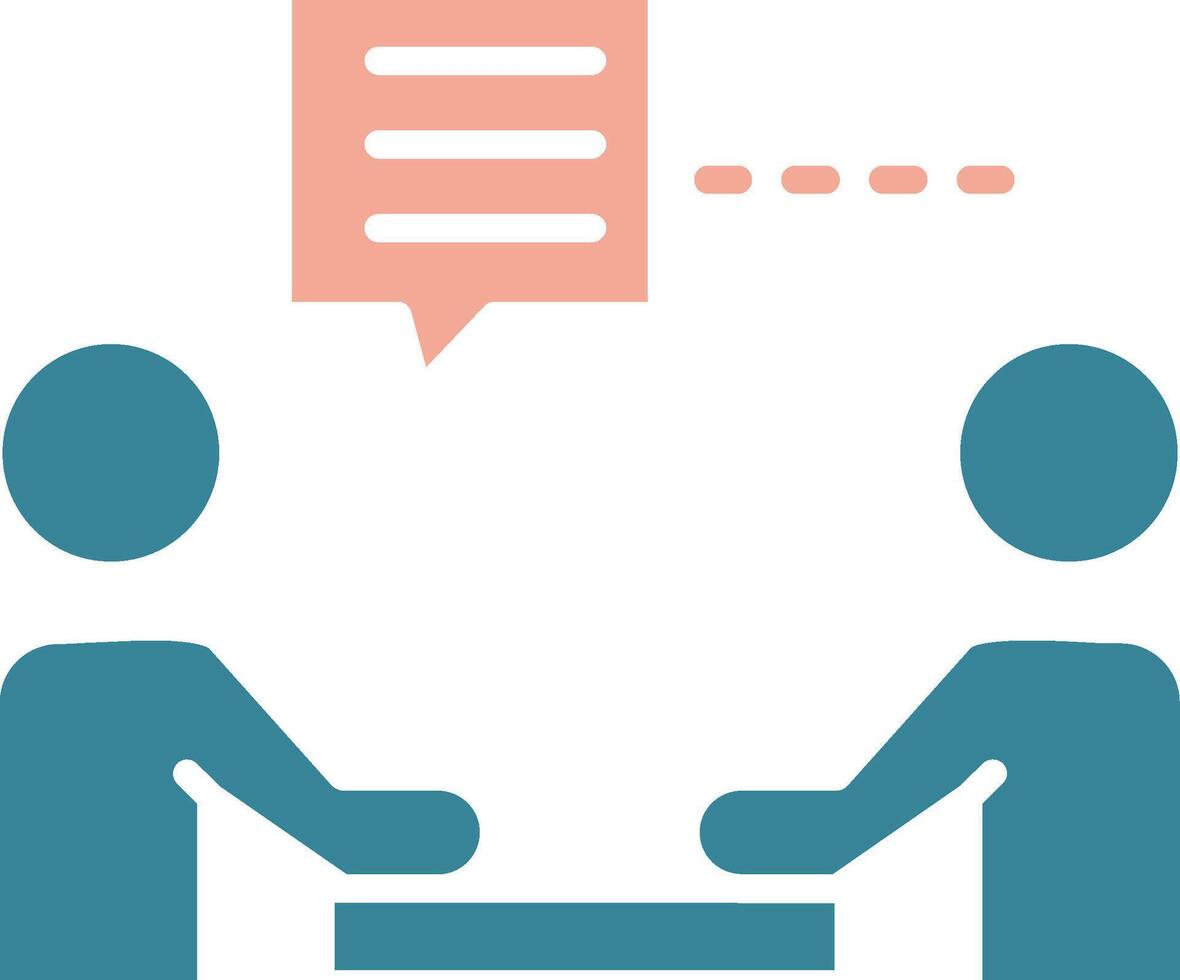 Meeting Colorful Web Symbol vector