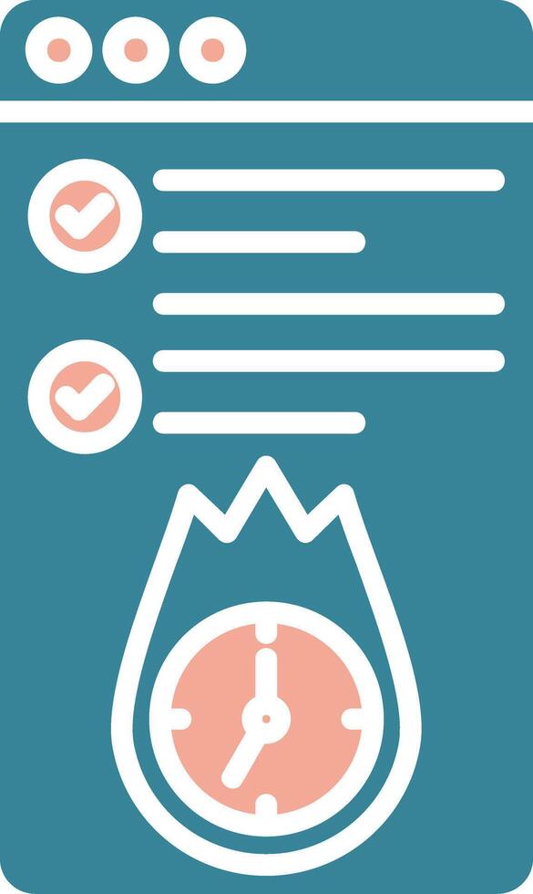 Deadline Premium UI Stamp vector