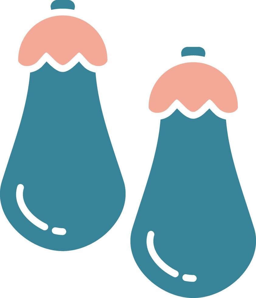 Eggplant Bold System Element vector